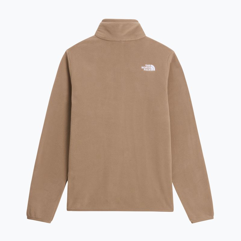 Bluza polarowa damska The North Face Glacier Fleece 1/4 Zip garnet 5