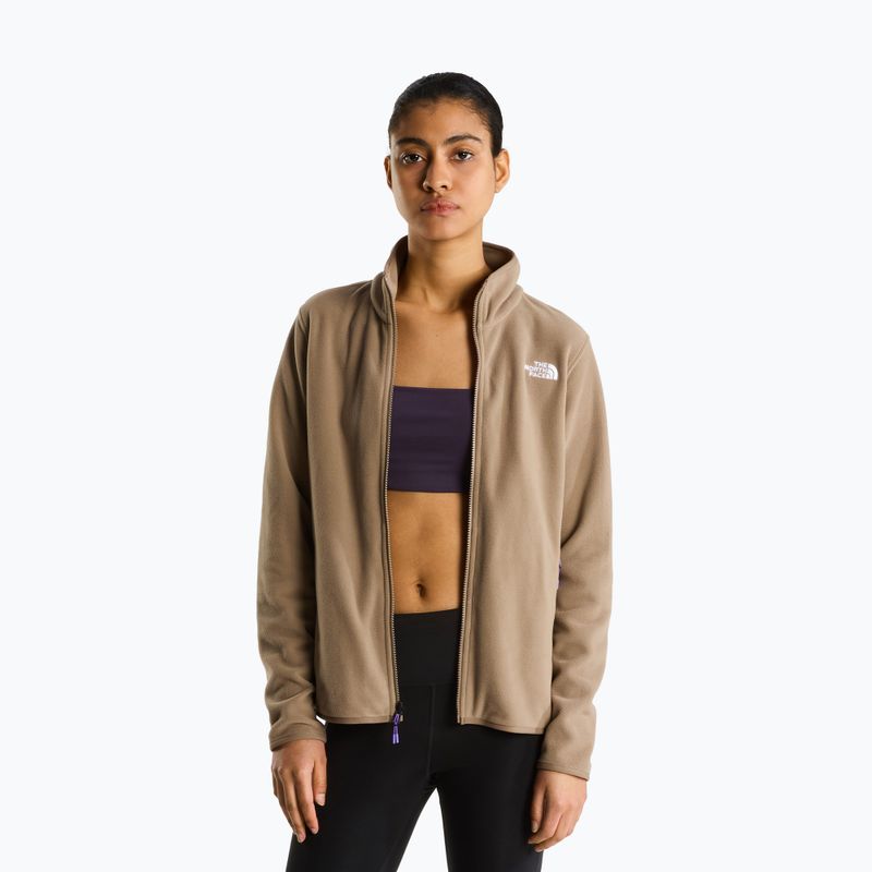 Bluza polarowa męska The North Face Glacier Fleece garnet 4