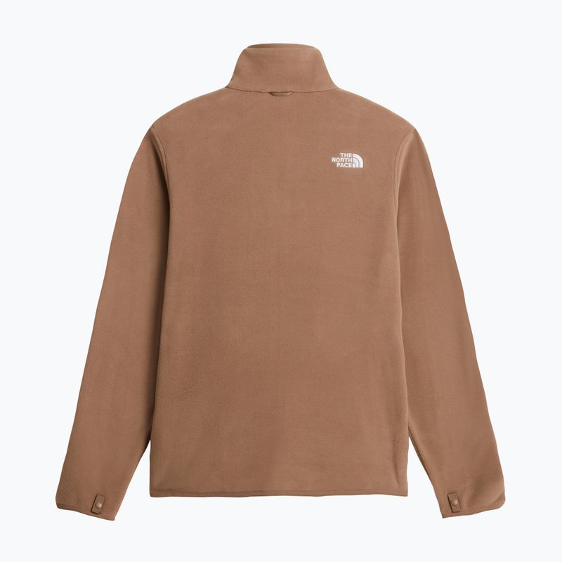 Bluza polarowa męska The North Face Glacier Fleece garnet 6