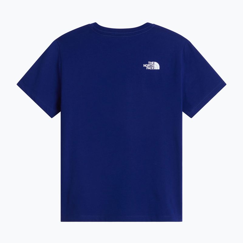 Koszulka dziecięca The North Face Evolution Half Dome SS Tee bold blue 2