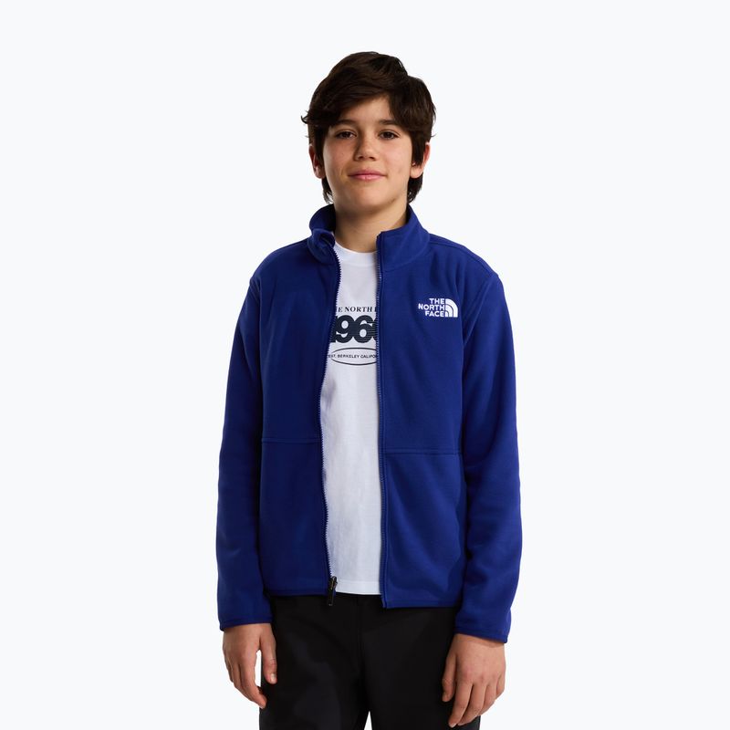 Bluza polarowa dziecięca The North Face Glacier Full Zip bold blue 4