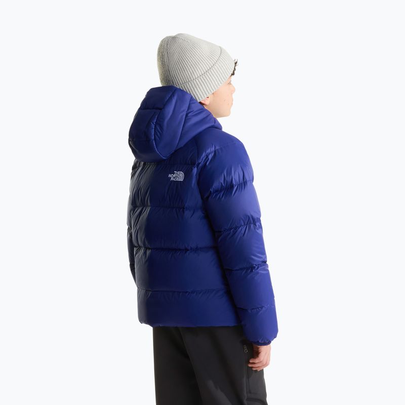Kurtka puchowa dziecięca The North Face Hydrenalite Down Hooded bold blue 3