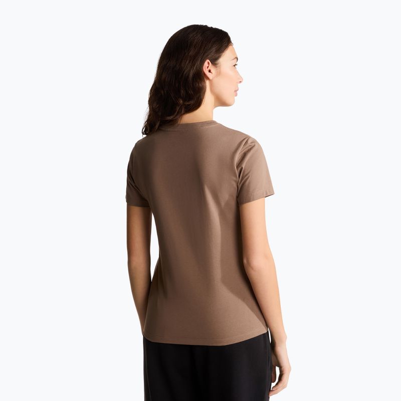 Koszulka damska The North Face Evolution Simple Dome Slim SS garnet 3