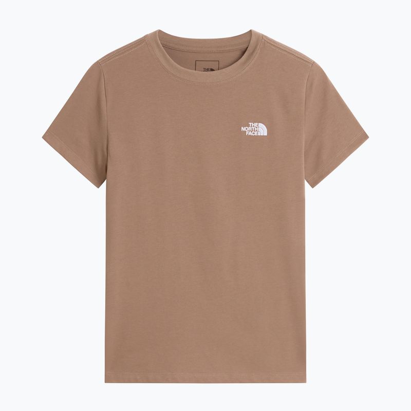 Koszulka damska The North Face Evolution Simple Dome Slim SS garnet 4