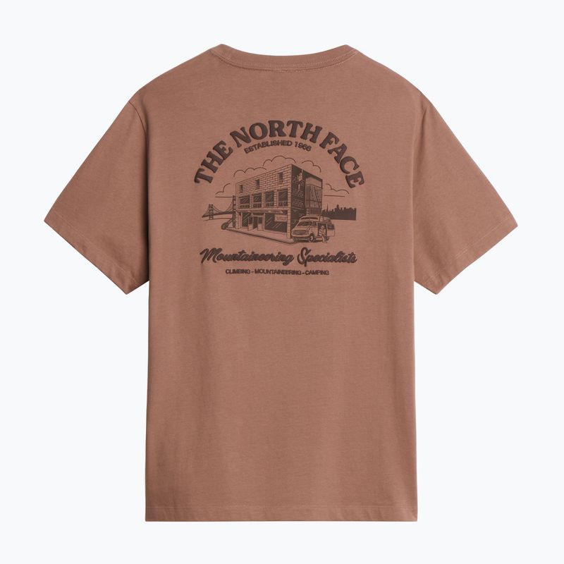 Koszulka The North Face OG Store RLX Tee Graphic garnet 5