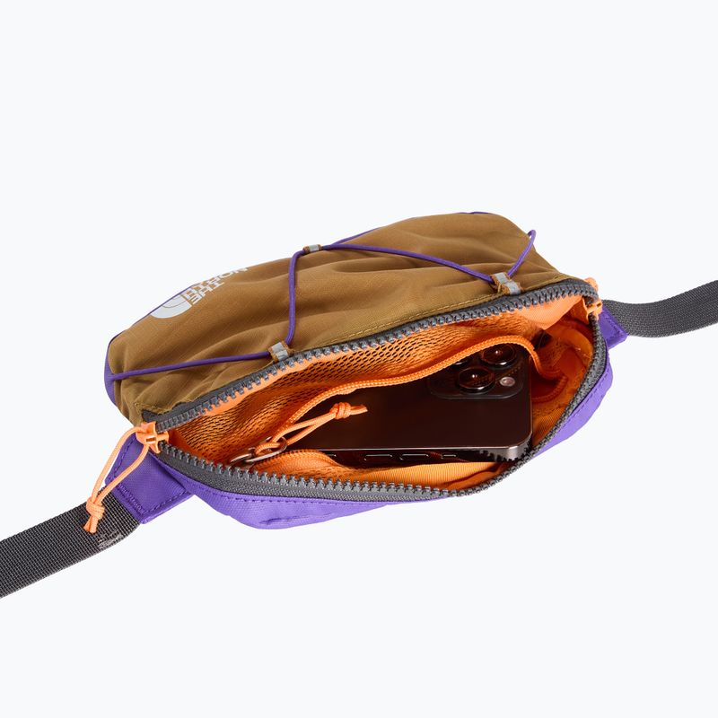 Saszetka nerka The North Face Terra Lumbar 1 l utility brown/peak purple 4