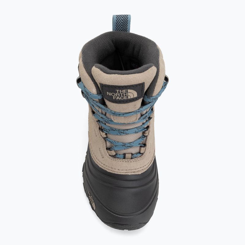 Śniegowce dziecięce The North Face Chilkat V Lace Wp timeless taupe/pale teal 5