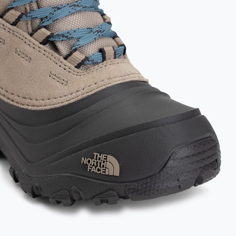 Śniegowce dziecięce The North Face Chilkat V Lace Wp timeless taupe/pale teal 7