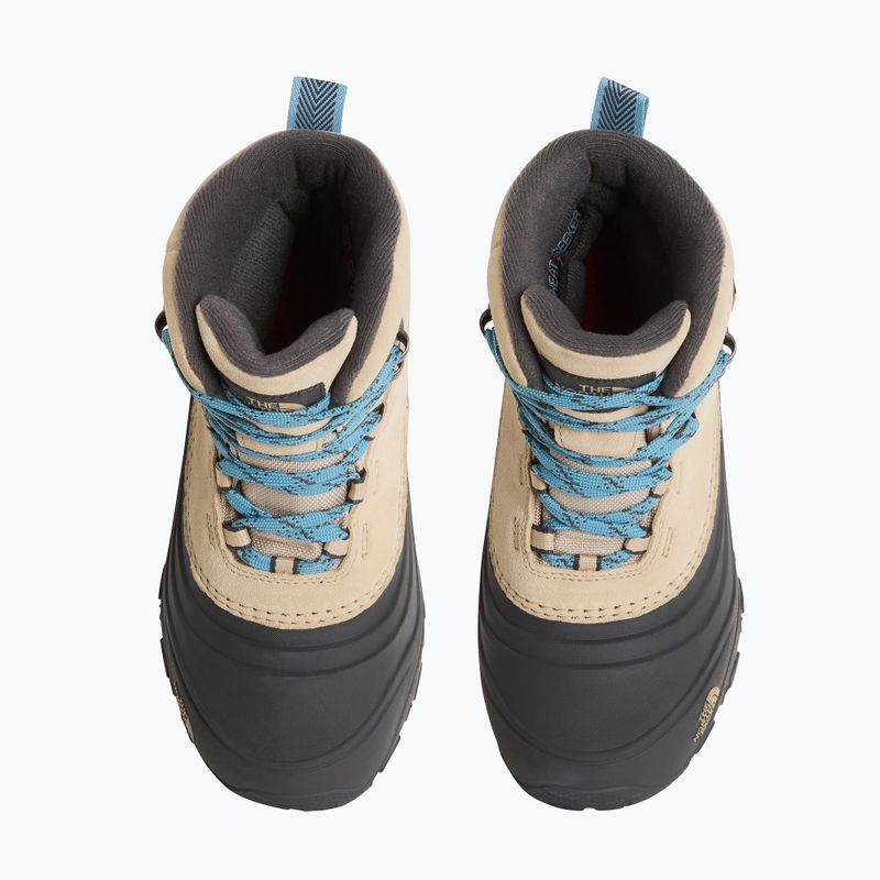 Śniegowce dziecięce The North Face Chilkat V Lace Wp timeless taupe/pale teal 4