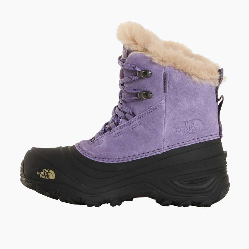 Śniegowce dziecięce The North Face Shellista V Lace Wp grounded plum/endless dus