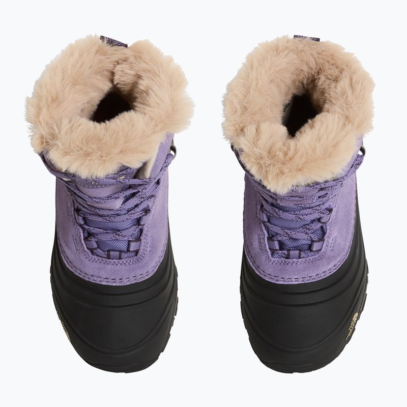 Śniegowce dziecięce The North Face Shellista V Lace Wp grounded plum/endless dus 4