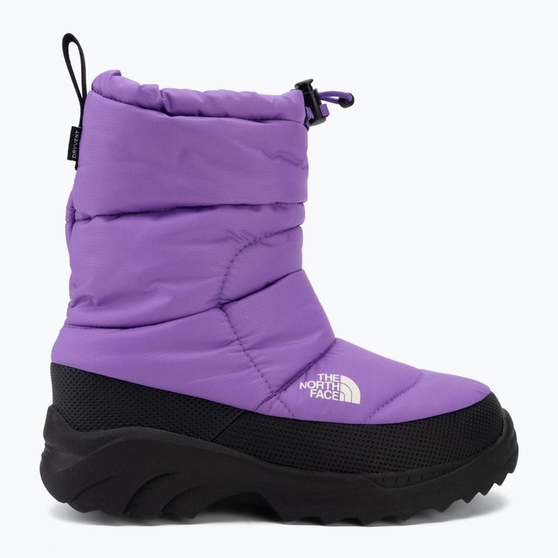 Śniegowce dziecięce The North Face Nse Traction Bootie Wp elevation purple/tnf black 2