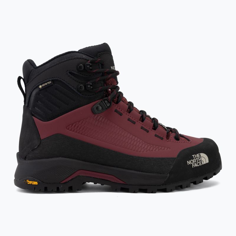 Buty podejściowe damskie The North Face Verto Alpine Mid GTX burgundy crush/tnf black 2