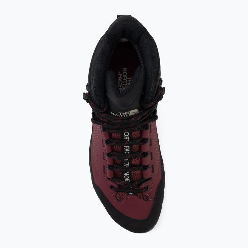 Buty podejściowe damskie The North Face Verto Alpine Mid GTX burgundy crush/tnf black 5
