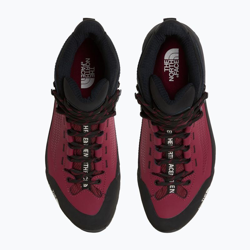 Buty podejściowe damskie The North Face Verto Alpine Mid GTX burgundy crush/tnf black 3