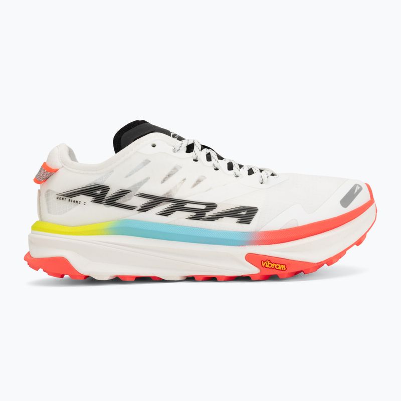 Buty do biegania damskie Altra Mont Blanc Carbon white/black/firey coral 2