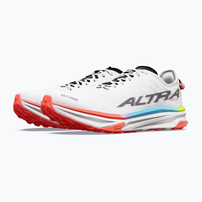 Buty do biegania męskie Altra Mont Blanc Carbon white/black/firey coral 2