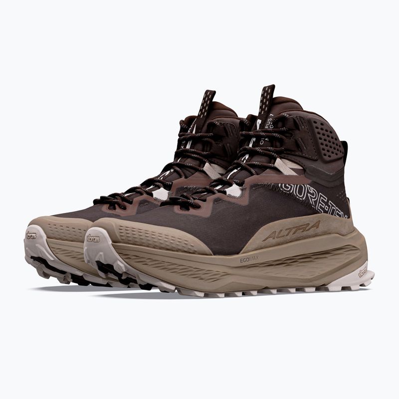 Buty do biegania damskie Altra Olympus 7 Mid GTX chocolate torte/mountain 2