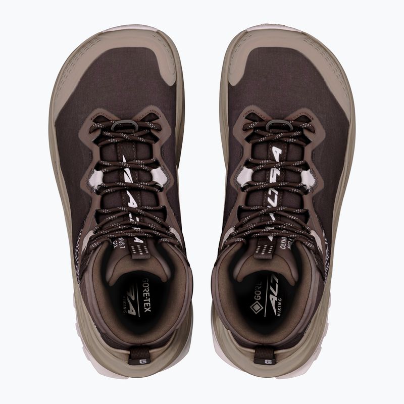 Buty do biegania damskie Altra Olympus 7 Mid GTX chocolate torte/mountain 3