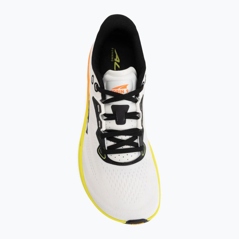 Buty do biegania męskie Altra Torin 9 white/black/safety yellow 5