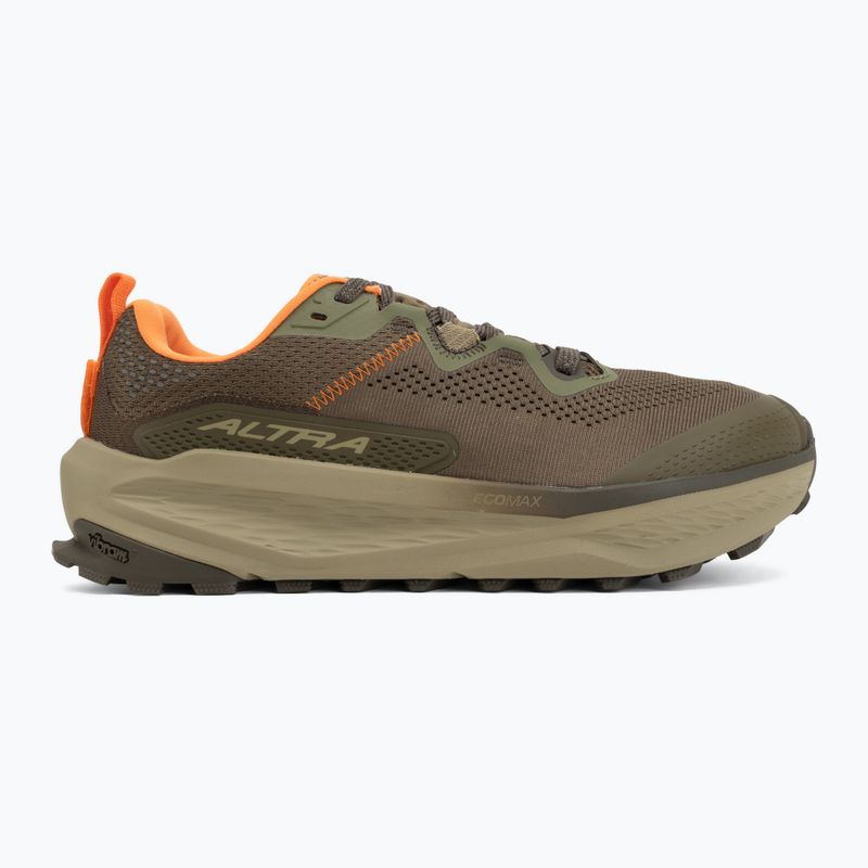 Buty do biegania męskie Altra Olympus 7 dark olive/black 2