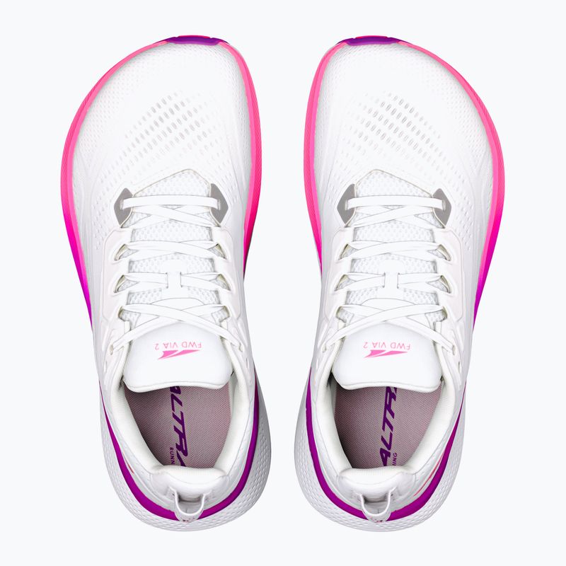 Buty do biegania damskie Altra FWD Via 2 white/silver/purple 3
