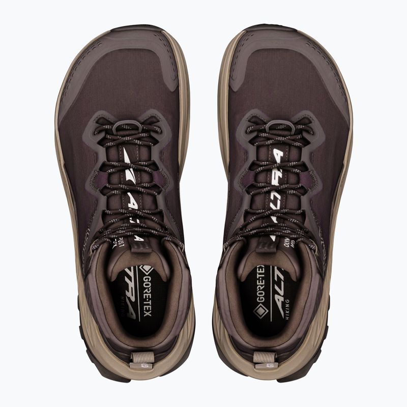 Buty do biegania męskie Altra Olympus 7 Mid GTX chocolate brown/brown 3