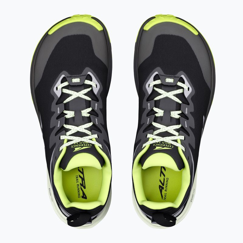 Buty do biegania męskie Altra Experience Wild 3+ black/silver/acid lime 3
