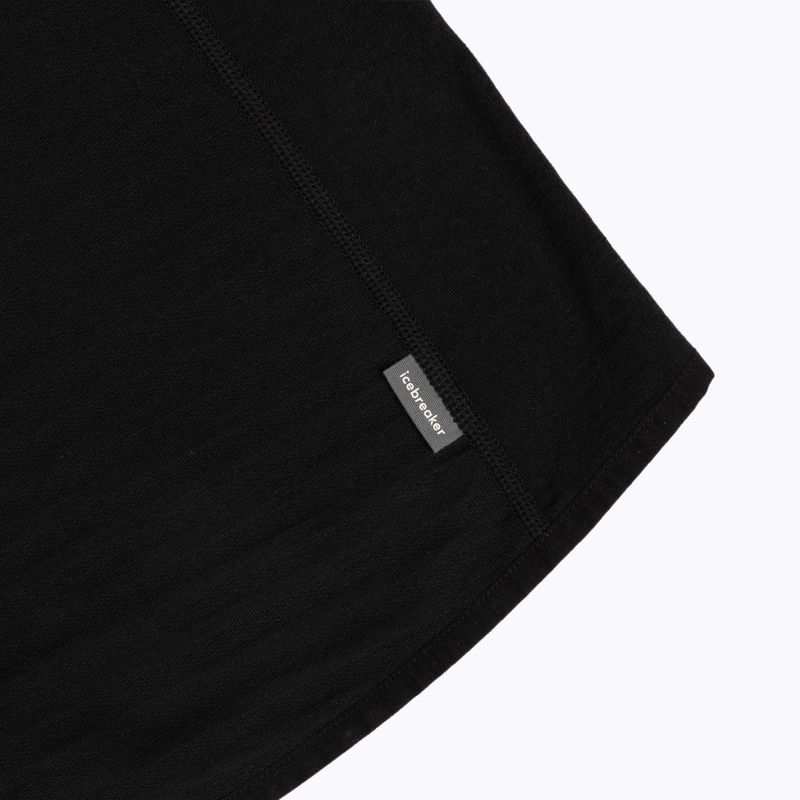 Bluza trekkingowa damska Icebreaker Merino 300 Realfleece Descender Zip Hoodie black 3