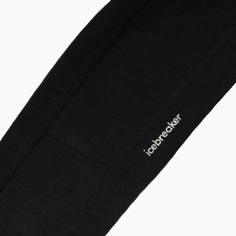 Bluza trekkingowa damska Icebreaker Merino 300 Realfleece Descender Zip Hoodie black 4