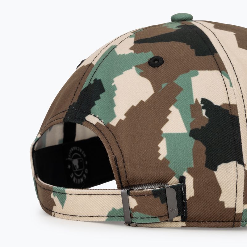 Czapka z daszkiem 47 Brand Detroit Tigers Digital Star CLEAN UP brown 4