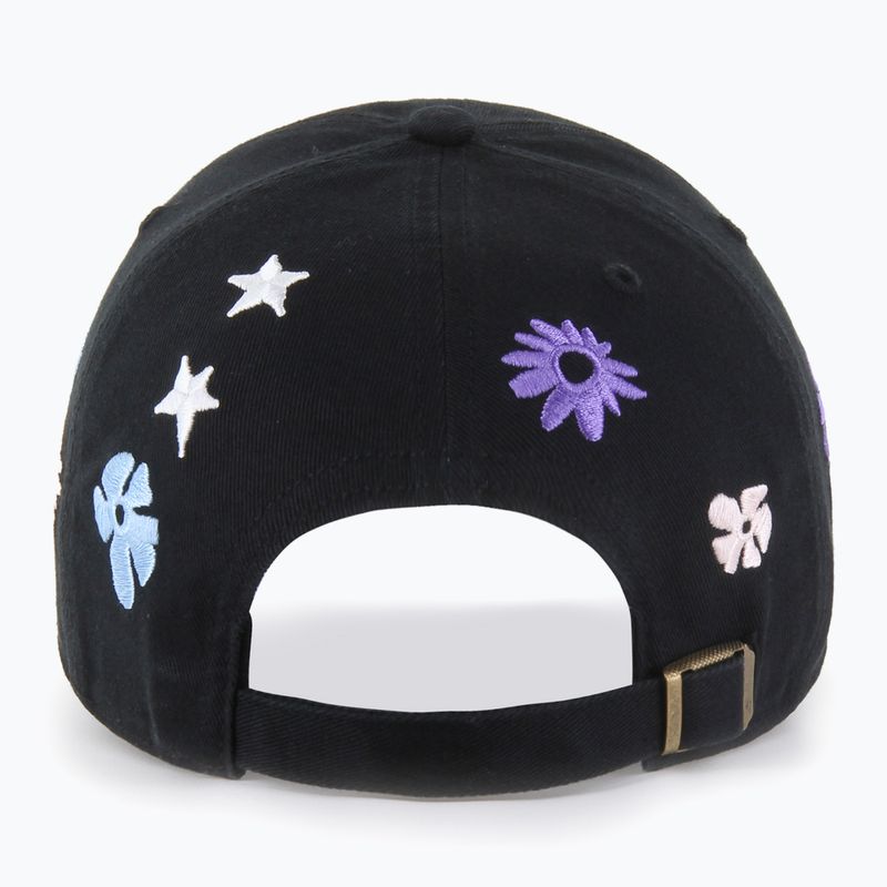 Czapka z daszkiem 47 Brand MLB Los Angeles Dodgers Flora CLEAN UP black 2