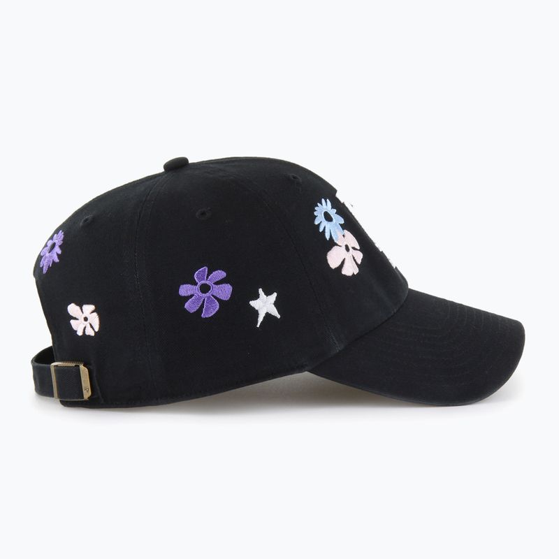 Czapka z daszkiem 47 Brand MLB Los Angeles Dodgers Flora CLEAN UP black 3