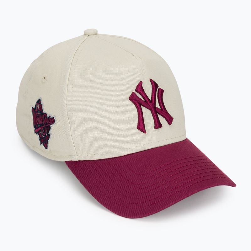 Czapka z daszkiem New Era WS Patch Eframe New York Yankees light beige