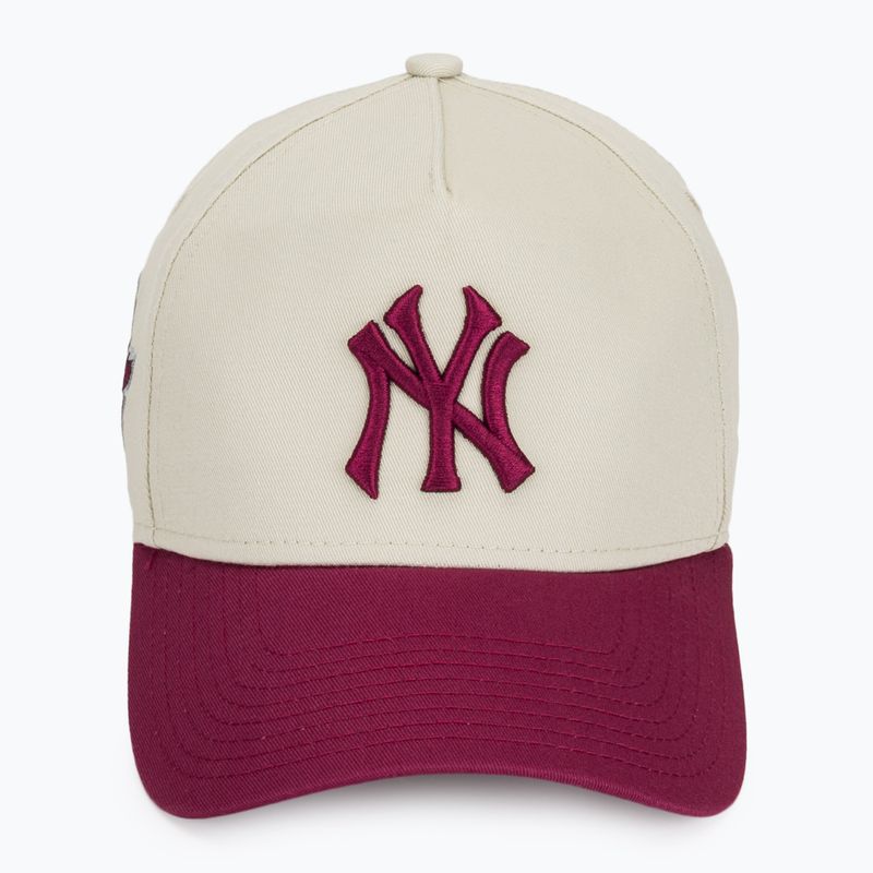 Czapka z daszkiem New Era WS Patch Eframe New York Yankees light beige 2