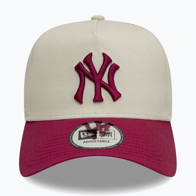 Czapka z daszkiem New Era WS Patch Eframe New York Yankees light beige 2
