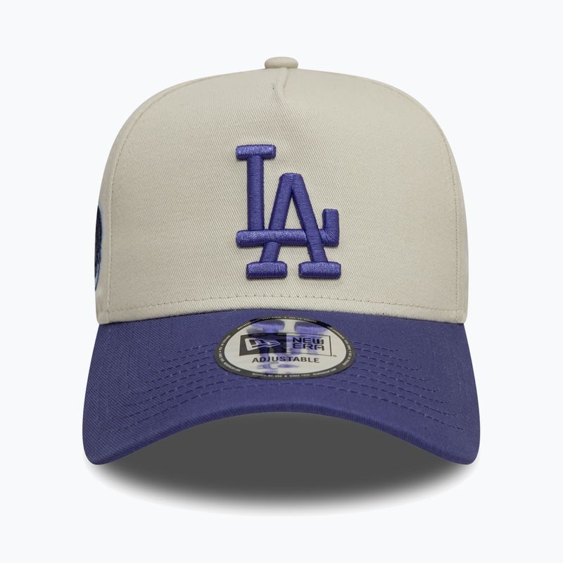 Czapka z daszkiem New Era WS Patch Eframe Los Angeles Dodgers light beige 2