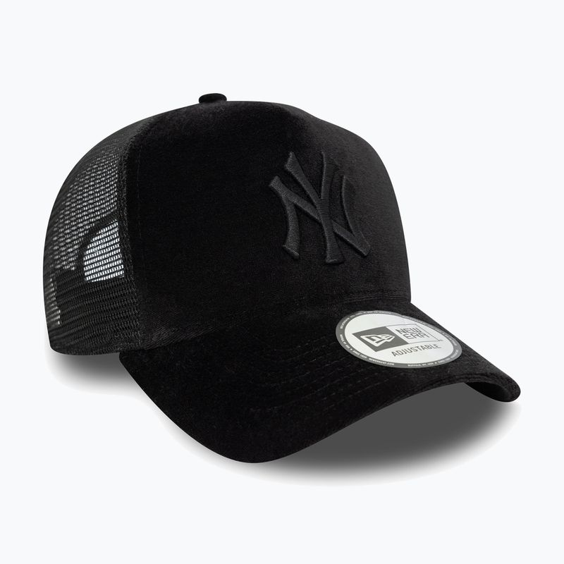 Czapka z daszkiem New Era Diamante Velour Trucker New York Yankees black