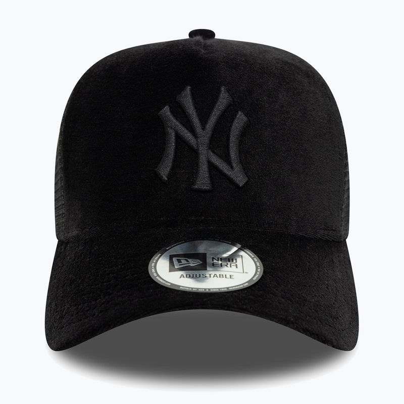 Czapka z daszkiem New Era Diamante Velour Trucker New York Yankees black 3