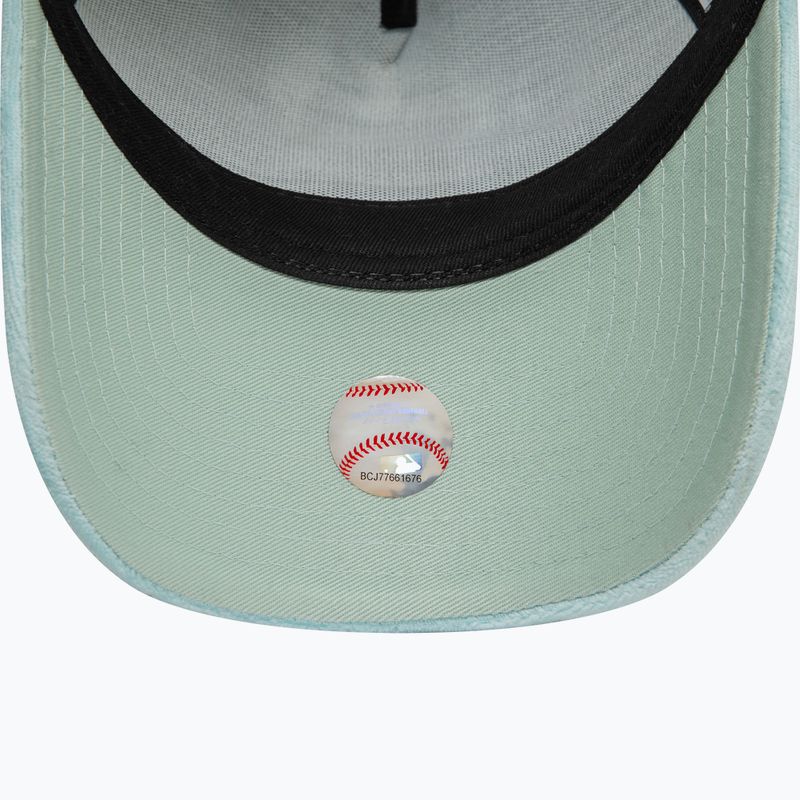 Czapka z daszkiem New Era Velour Trucker Los Angeles Dodgers green pstl 5