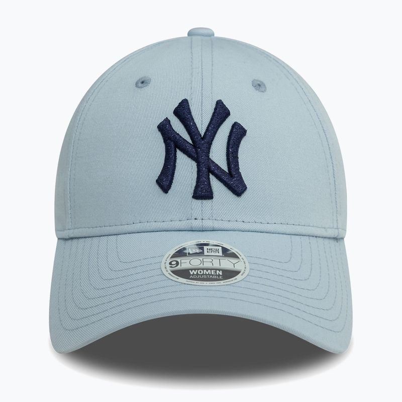 Czapka z daszkiem New Era Metallic Logo 9Forty New York Yankees pastel blue 3