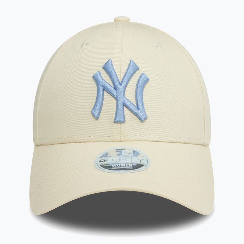 Czapka z daszkiem New Era League Essential 9Forty New York Yankees light beige 2