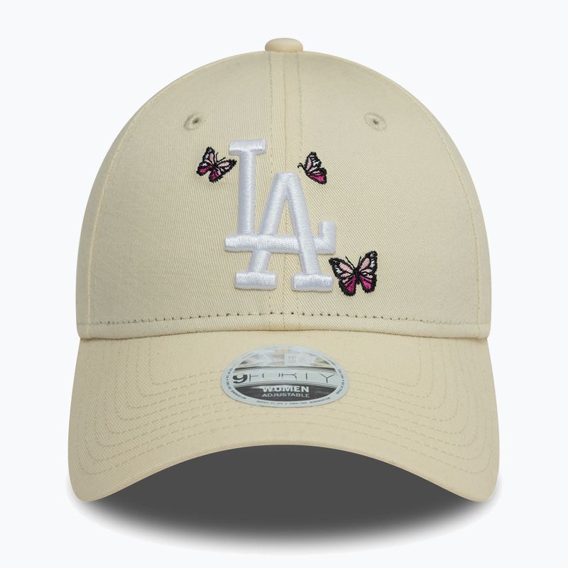 Czapka z daszkiem New Era Icon 9Forty Los Angeles Dodgers light beige 3