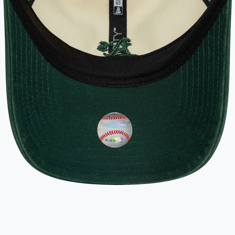 Czapka  z daszkiem New Era 9Twenty Trucker Oakland Athletics light beige 5