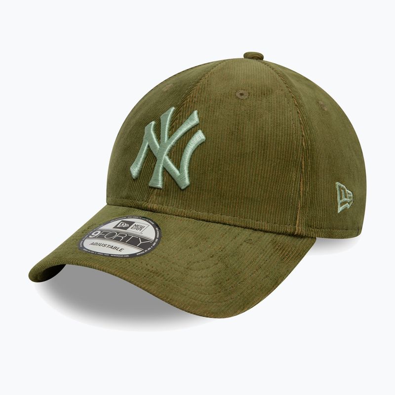 Czapka z daszkiem New Era Two Tone Cord 9Forty New York Yankees dark green 3