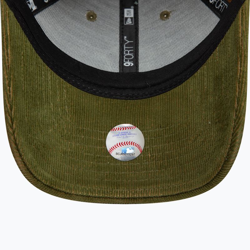 Czapka z daszkiem New Era Two Tone Cord 9Forty New York Yankees dark green 5