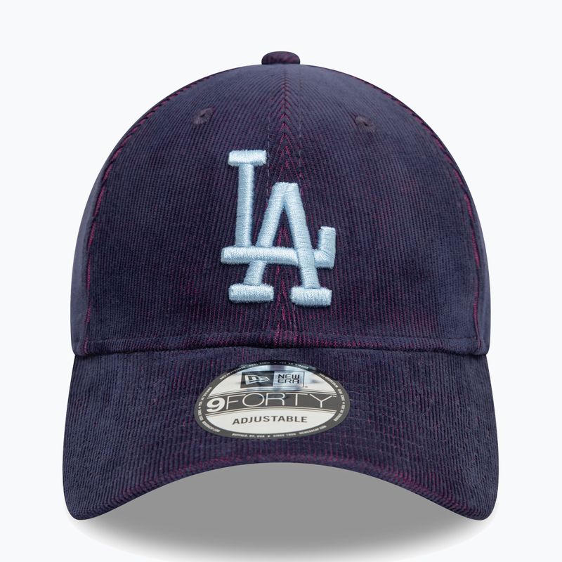 Czapka z daszkiem New Era Two Tone Cord 9Forty Los Angeles Dodgers navy 3