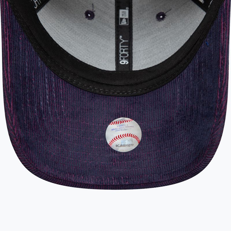 Czapka z daszkiem New Era Two Tone Cord 9Forty Los Angeles Dodgers navy 5