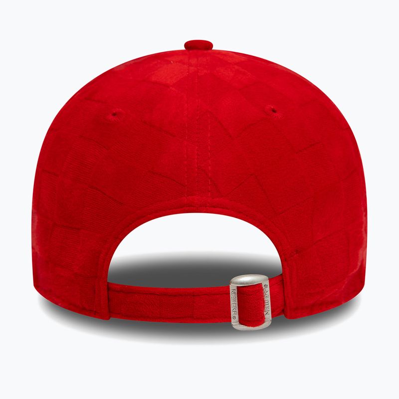Czapka z daszkiem New Era Tonal Check 9Forty Chicago Bulls red 4