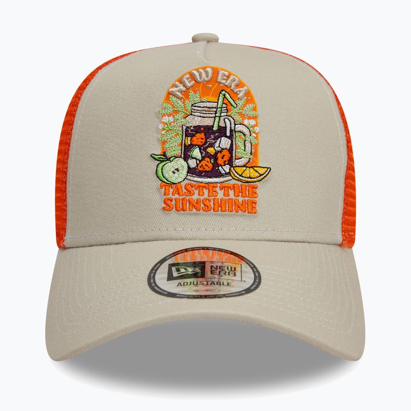Czapka z daszkiem New Era Summer Patch Trucker light beige 2